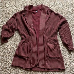 Oversized Knit Cardigan